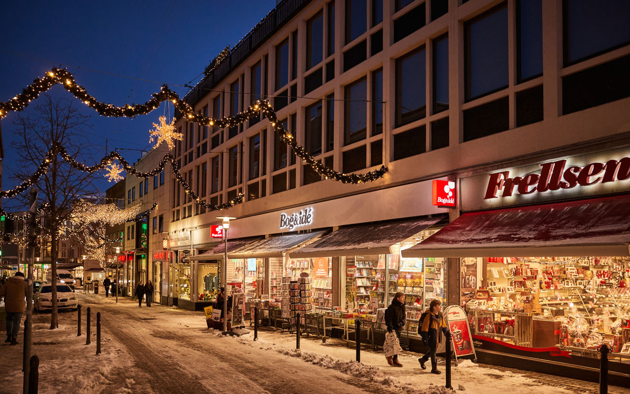 Julepynt på Rådhusstræde