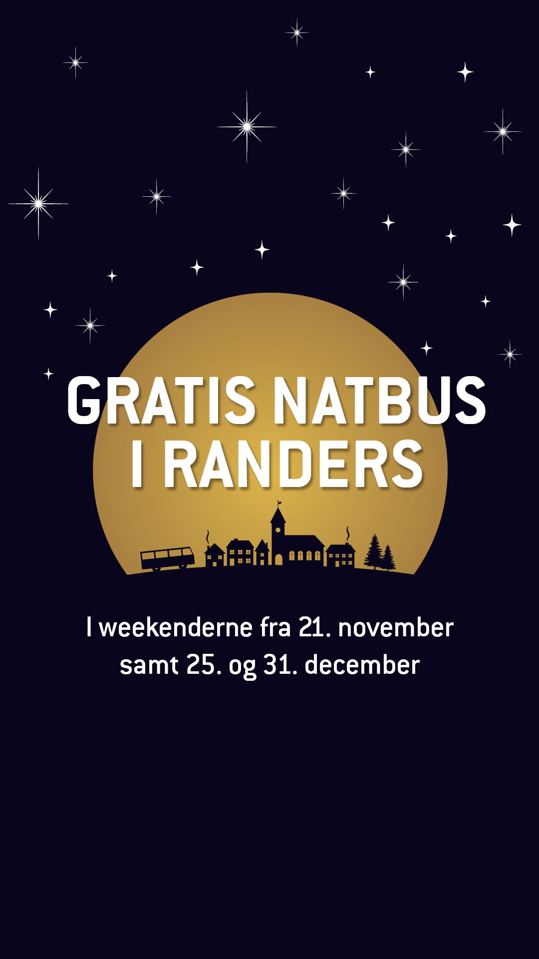 Kør gratis med natbussen