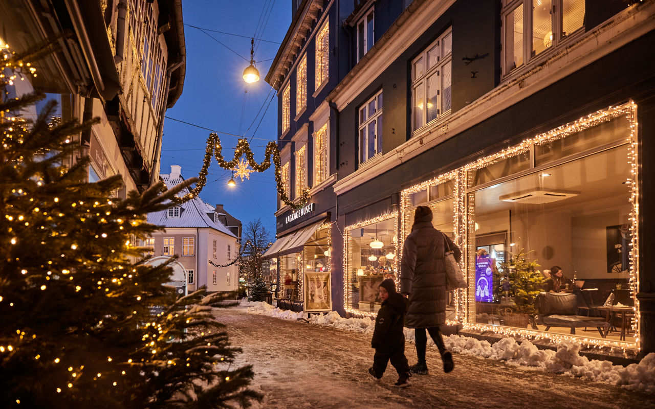 Julepynt i Houmeden