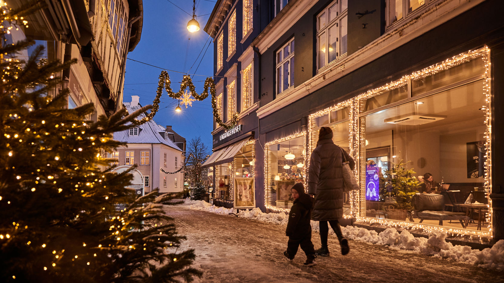 Julepynt i Houmeden