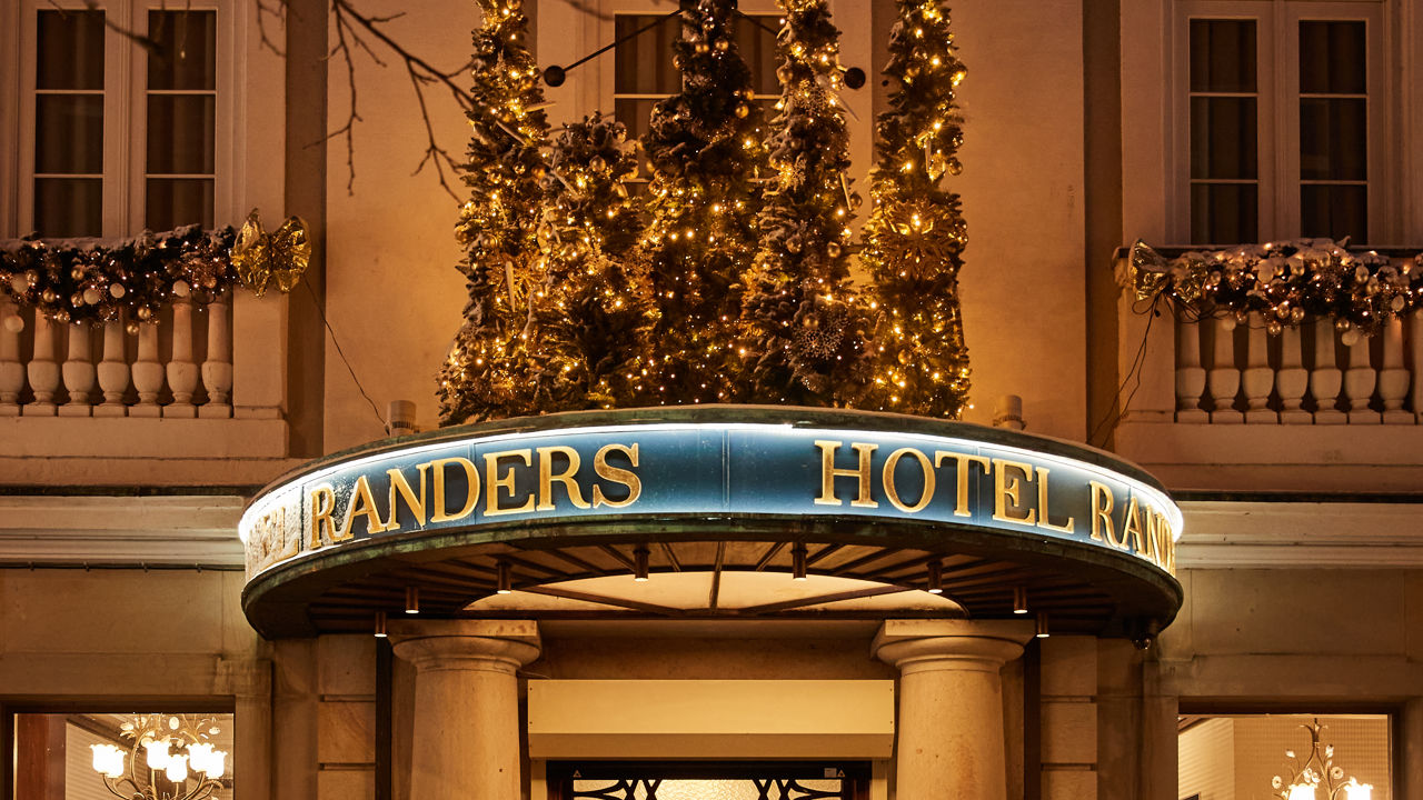 Julepynt på Hotel Randers