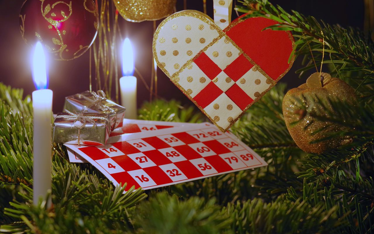 Bankoplader på juletræ